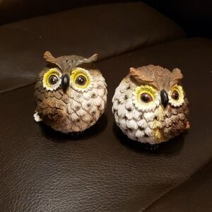 Owl Figurine Set of 2
